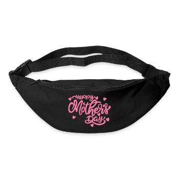 Happy Mothersday - Gürteltasche - Schwarz - Vorne