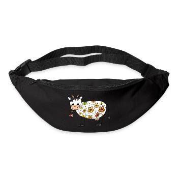 Kuh - Gürteltasche - Schwarz - Vorne
