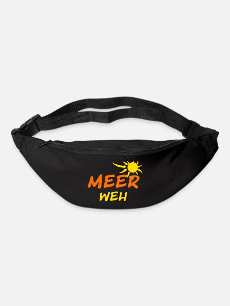 Meerweh - Gürteltasche - Schwarz