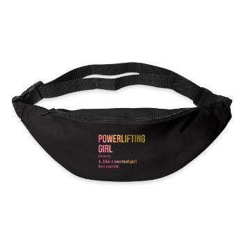 Powerlifting - Bum bag - black - Front