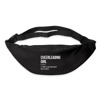 cheerleader - Sac banane - noir - Devant