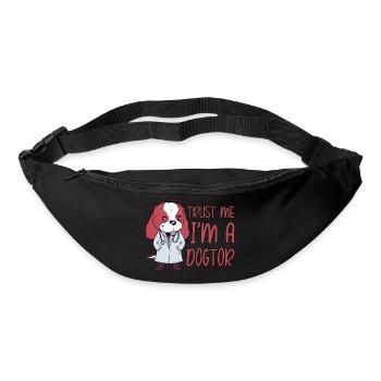 Trust Me I'm A Dogtor 2 - Gürteltasche - Schwarz - Vorne