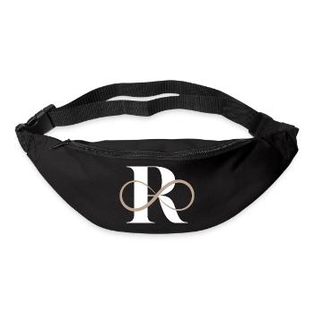 Infinite letter r - Bum bag - black - Front