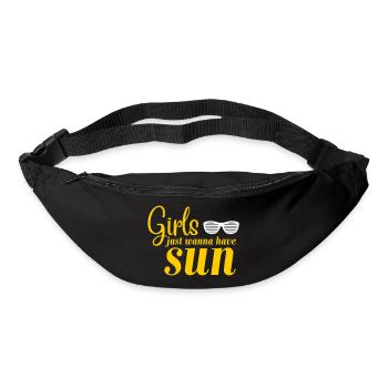 Girls Sun - Gürteltasche - Schwarz - Vorne