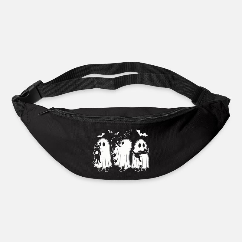 Halloween Cat Lovers  - Gürteltasche - Schwarz
