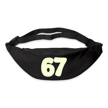 67 - Bum bag - black - Front