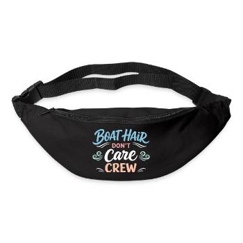 Les poils de mer s’en fichent - Sac banane - noir - Devant