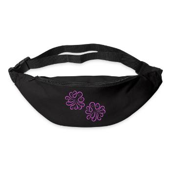 krake_2 - Sac banane - noir - Devant