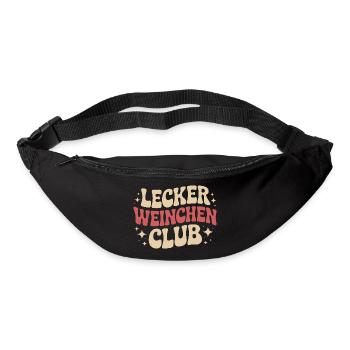 Wine Delicious Wine Club Wine Lovers Red Wine - Bum bag - black - Front