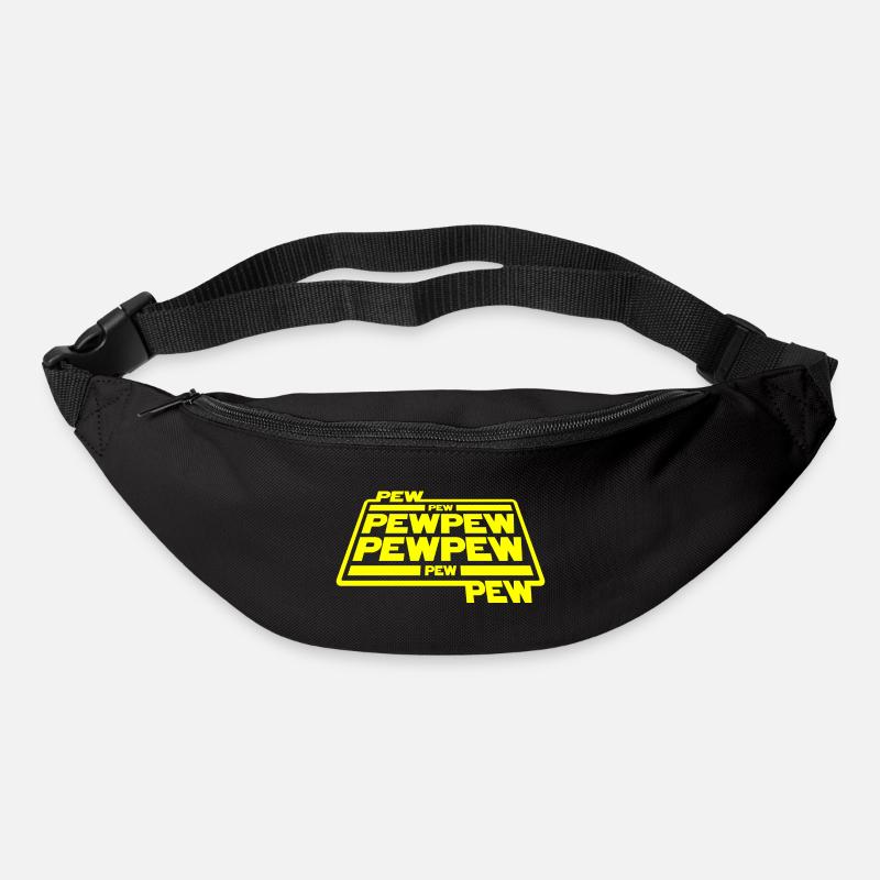 Pew Pew Pew - Sac banane - noir