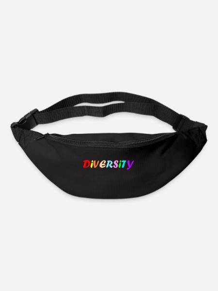 Diversity - Gürteltasche - Schwarz
