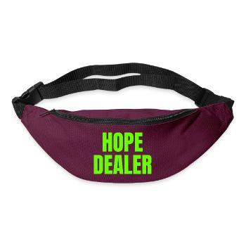 Hope Dealer - Citations chrétiennes - Sac banane - bordeaux  - Devant