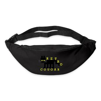 Retrocougar - Bum bag - black - Front