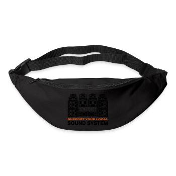 support attacke hakke 23 berlin - Gürteltasche - Schwarz - Vorne