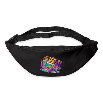 chinesischer Drache - Gürteltasche - Schwarz - Vorne