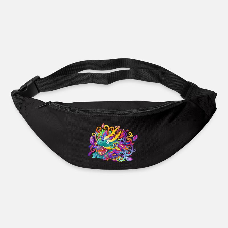 chinesischer Drache - Gürteltasche - Schwarz