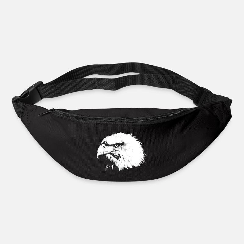 eagle head - Bum bag - black