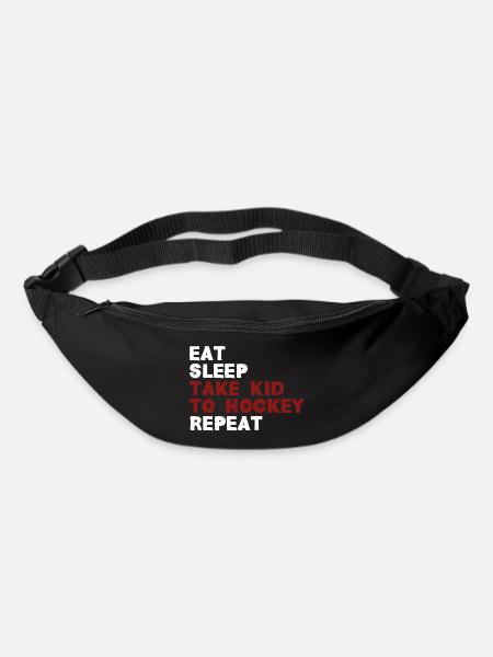 Take kid to hockey - Bum bag - black