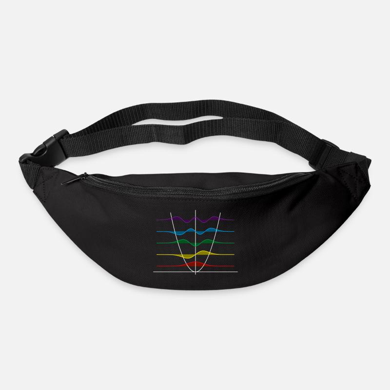Harmonischer Oszillator - Gürteltasche - Schwarz