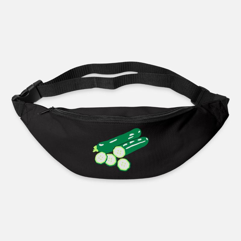 courgettes g1 - Sac banane - noir