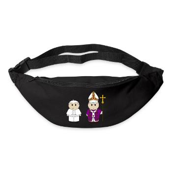 Papst Benedict - Gürteltasche - Schwarz - Vorne