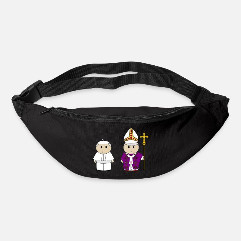 Pape Benoît - Sac banane - noir