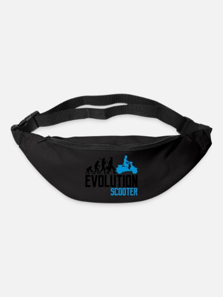 moteur évolution scooter électrique clipart elek - Sac banane - noir