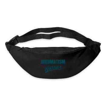 Rheumatism joint disease fighter Funny saying - Bum bag - black - Front