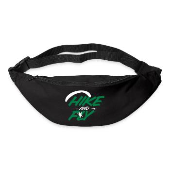 Randonnée et vol en parapente - Sac banane - noir - Devant