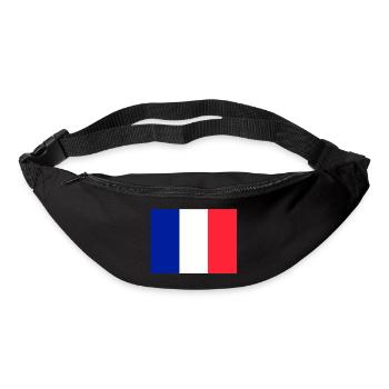 France flag flag - Bum bag - black - Front