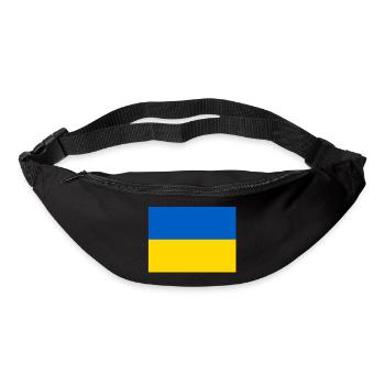 Ukraine Flag - Bum bag - black - Front