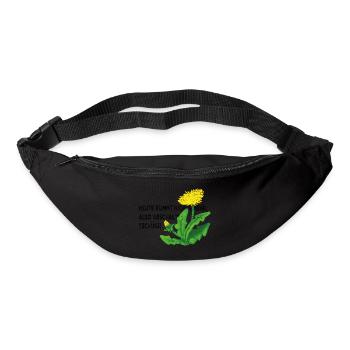 Löwenzahn - Gürteltasche - Schwarz - Vorne