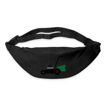 Rasenmäher - Gürteltasche - Schwarz - Vorne