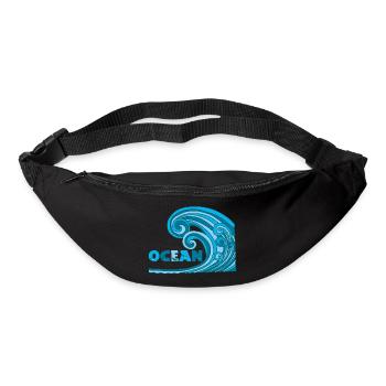 Ozean - Gürteltasche - Schwarz - Vorne
