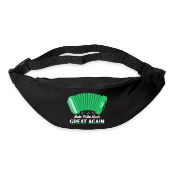 Make Polka Music Great Again Music Accordion - Gürteltasche - Schwarz - Vorne
