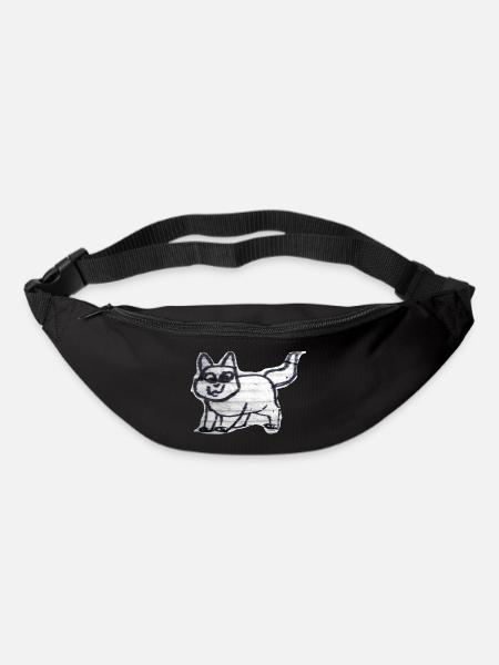TOMZOFF Graffiti Cat - Gürteltasche - Schwarz