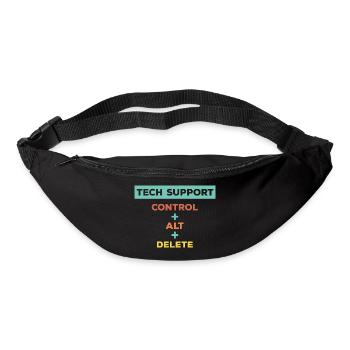 Ctrl Alt Delete Tech Support - Bum bag - black - Front