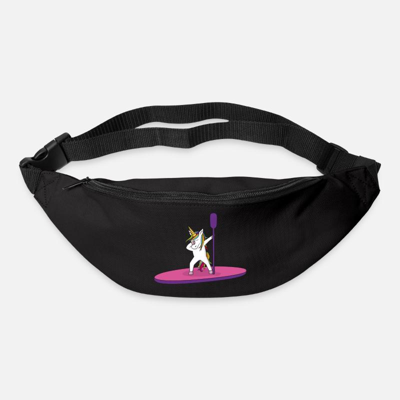 Einhorn Stand Up Paddle - Gürteltasche - Schwarz
