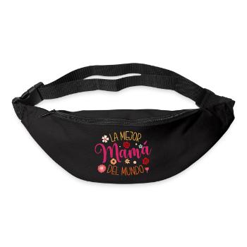 La Mejor mamá Del Mundo Regalo día de la Madre - Sac banane - noir - Devant