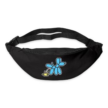 Balloon Artist Funny Balloon Animal Peeing Dog - Bum bag - black - Front