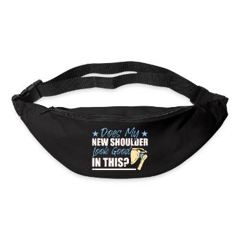 Funny Shoulder Recovery - Bum bag - black - Front