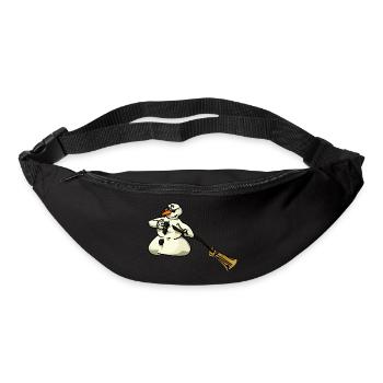 Mad Snowman - Bum bag - black - Front