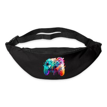 Neon Gaming Controller / Kontroller - Gürteltasche - Schwarz - Vorne