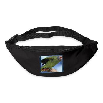 The Red-tailed Parrot - Bum bag - black - Front