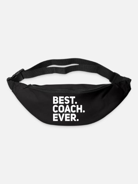 Bester Trainer aller Zeiten - Gürteltasche - Schwarz