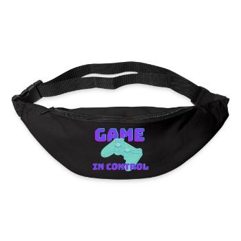 GAME in Control - Sac banane - noir - Devant