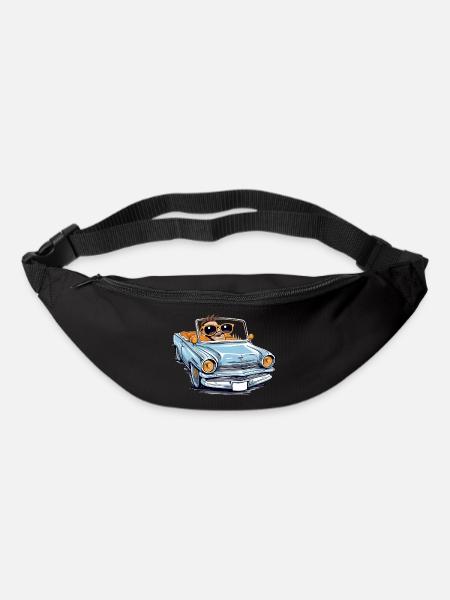 Marc en cabriolet - Sac banane - noir