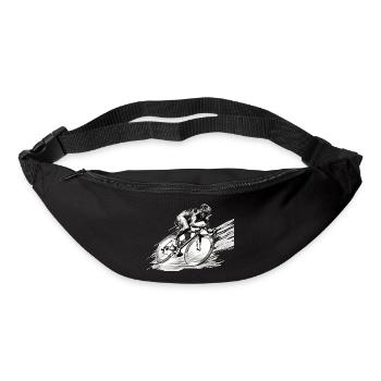 Tenue de vélo pour cyclistes Vélo de route - Sac banane - noir - Devant