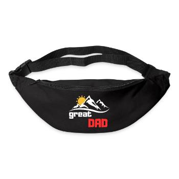 Toller Papa - Gürteltasche - Schwarz - Vorne