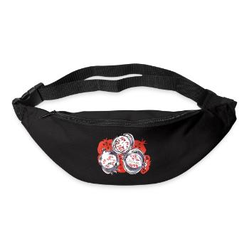 pomegranate - Bum bag - black - Front
